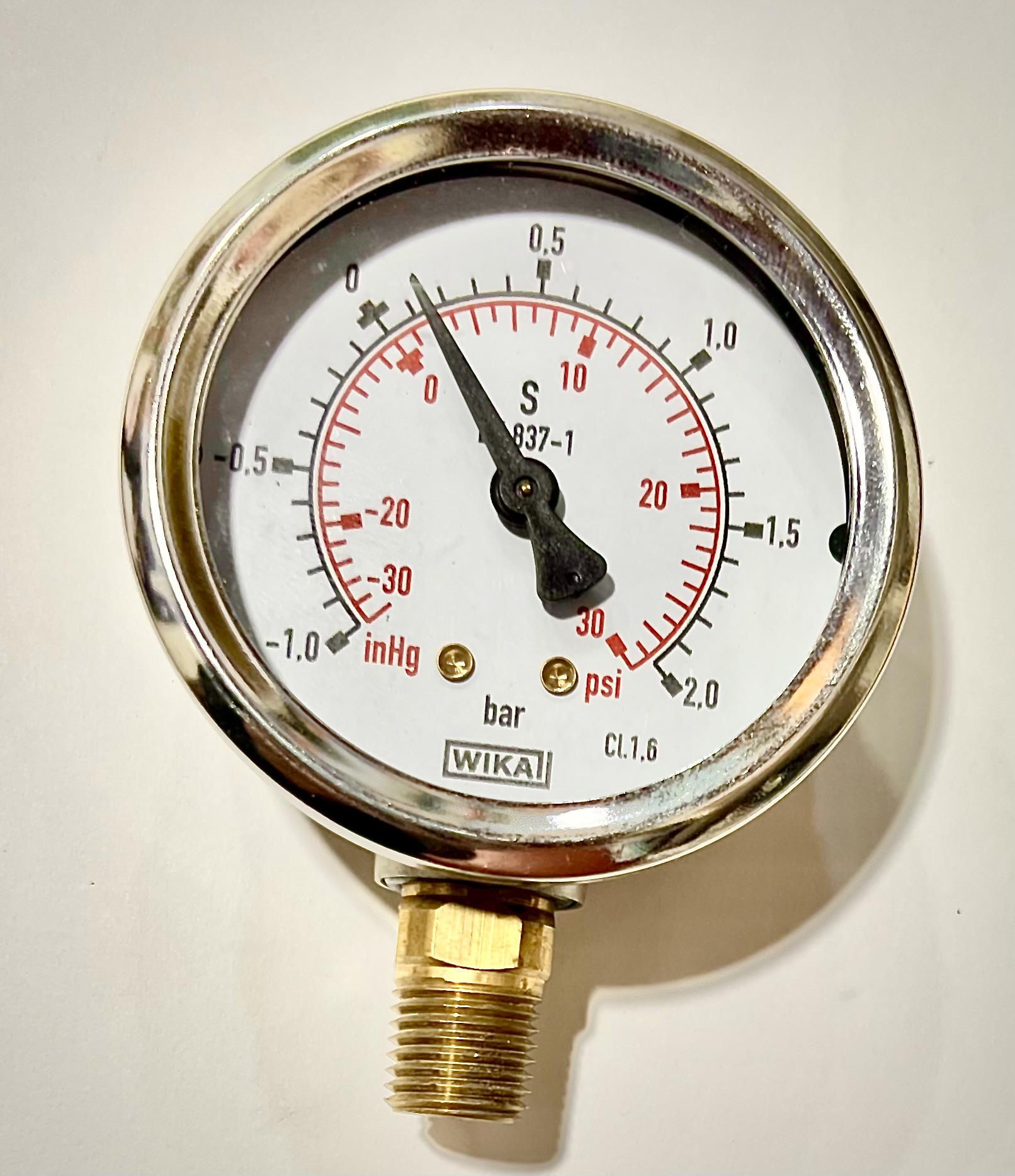 WIKA pressure gauge